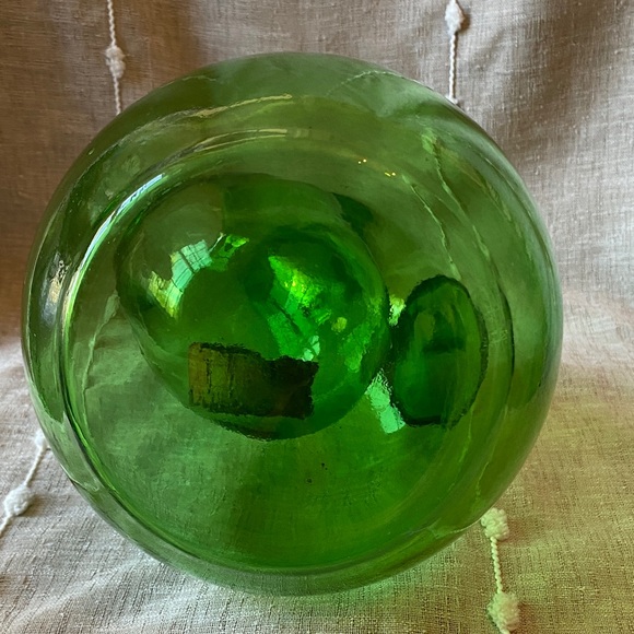 Vintage Italian Hand blown Glass Wine Carafe & ice chiller - Picture 3 of 3